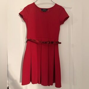 Polo Ralph Lauren Kids Red Dress